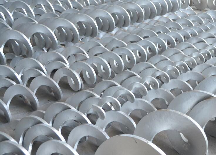 螺旋输送机叶片